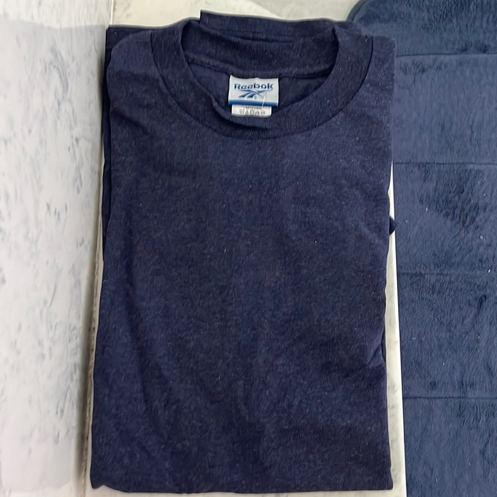 Reebok Blue Medium T Shirt